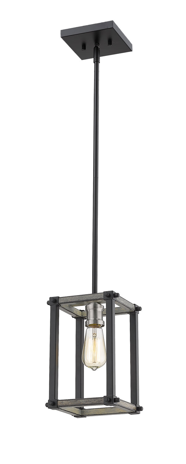 Z-Lite Canada - 472MPS-ABB - One Light Pendant - Kirkland - Ashen Barnboard