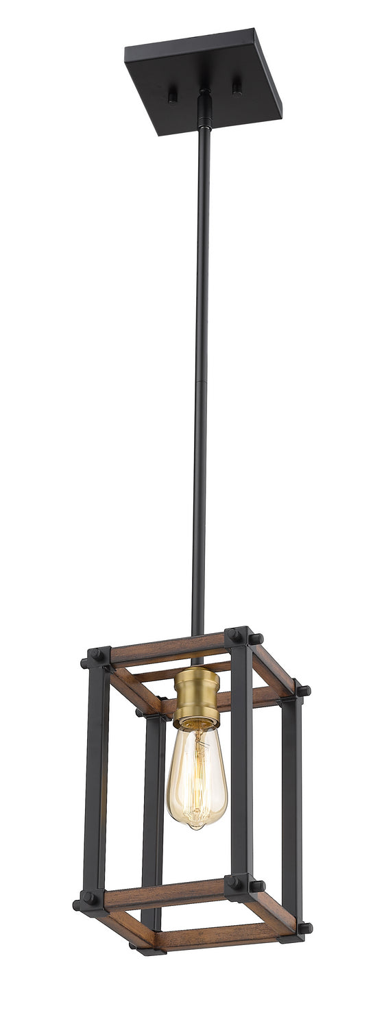 Z-Lite Canada - 472MPS-RM - One Light Pendant - Kirkland - Rustic Mahogany