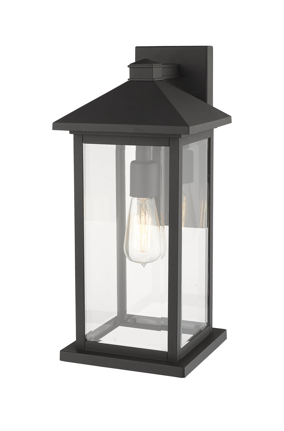 Z-Lite Canada - 531MXL-BK - One Light Outdoor Wall Light - Portland - Black