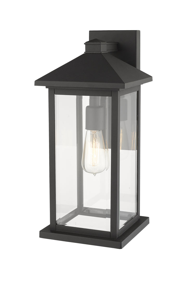 Z-Lite Canada - 531MXL-BK - One Light Outdoor Wall Light - Portland - Black