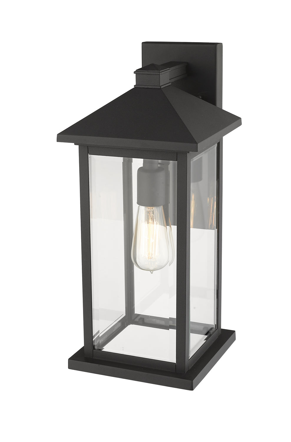 Z-Lite Canada - 531MXL-BK - One Light Outdoor Wall Light - Portland - Black