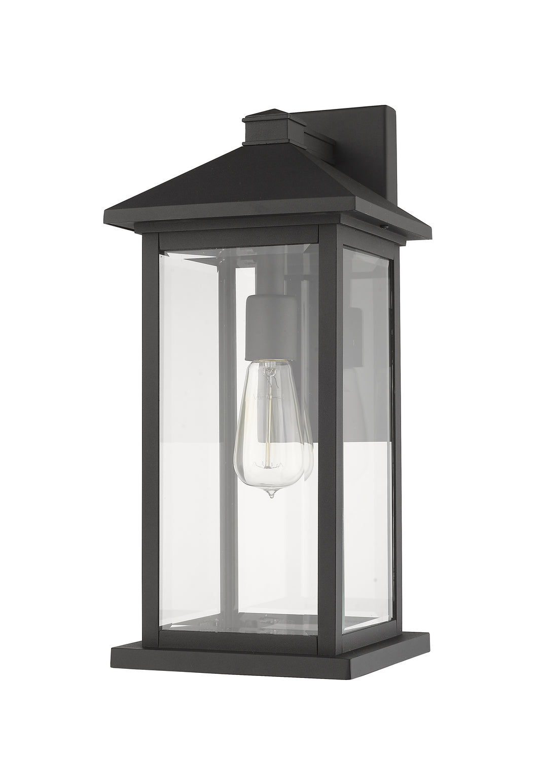Z-Lite Canada - 531MXL-BK - One Light Outdoor Wall Light - Portland - Black