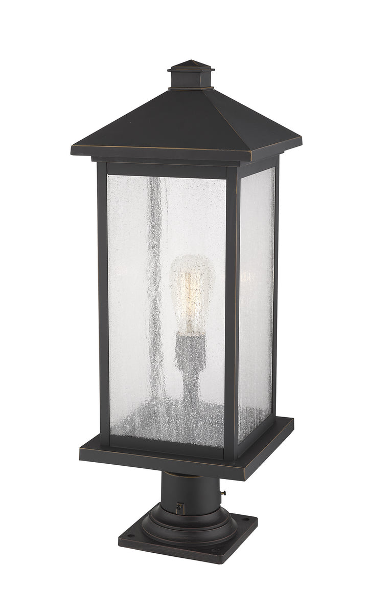 Z-Lite Canada - 531PHBXLR-533PM-ORB - One Light Outdoor Pier Mounted Fixture - Portland - Oil Rubbed Bronze