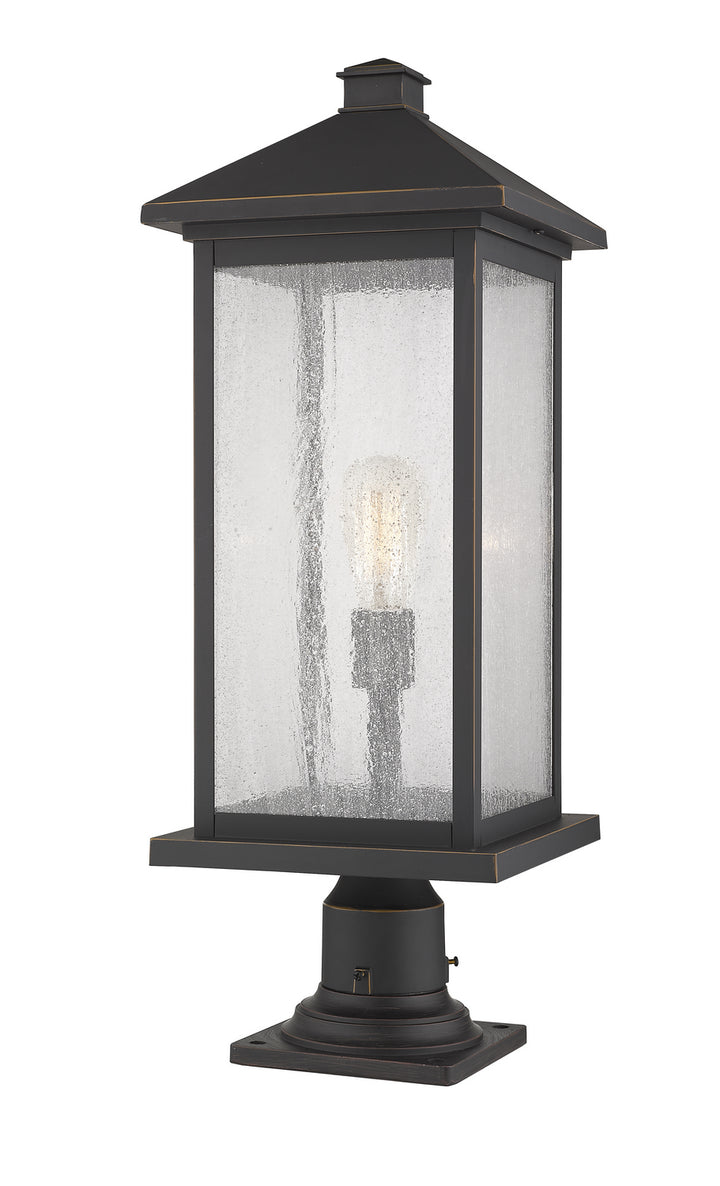 Z-Lite Canada - 531PHBXLR-533PM-ORB - One Light Outdoor Pier Mounted Fixture - Portland - Oil Rubbed Bronze