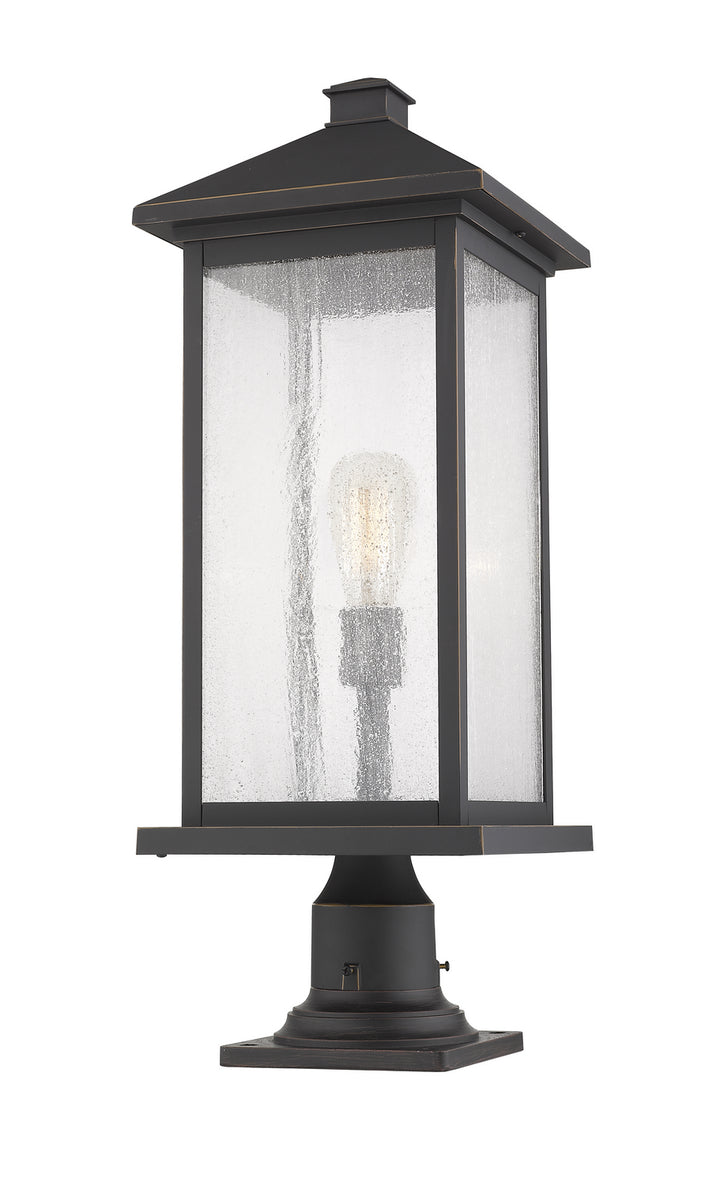 Z-Lite Canada - 531PHBXLR-533PM-ORB - One Light Outdoor Pier Mounted Fixture - Portland - Oil Rubbed Bronze