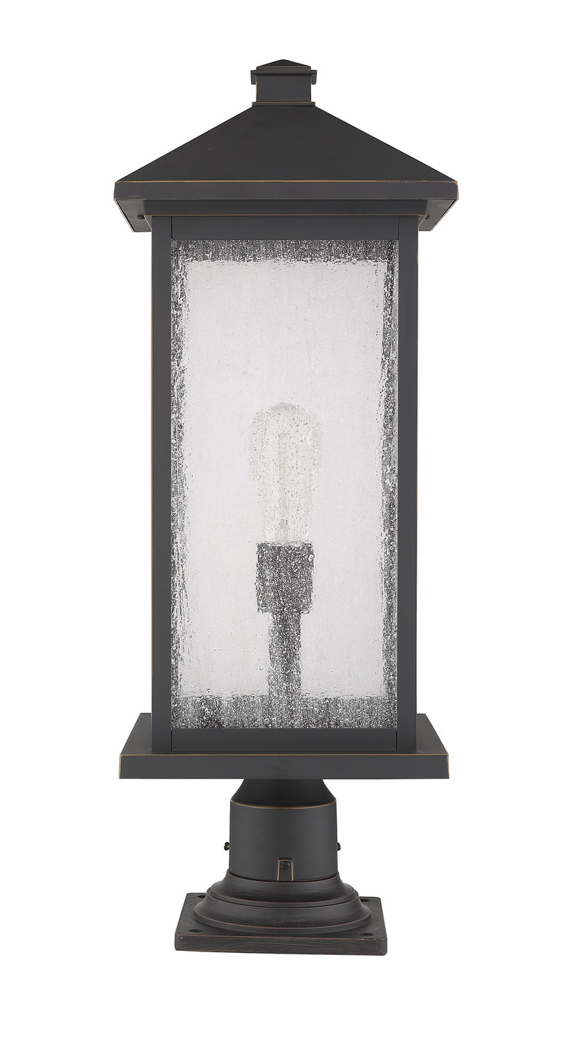 Z-Lite Canada - 531PHBXLR-533PM-ORB - One Light Outdoor Pier Mounted Fixture - Portland - Oil Rubbed Bronze