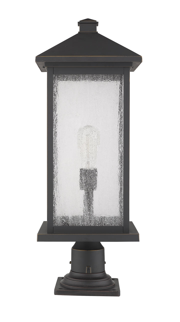 Z-Lite Canada - 531PHBXLR-533PM-ORB - One Light Outdoor Pier Mounted Fixture - Portland - Oil Rubbed Bronze