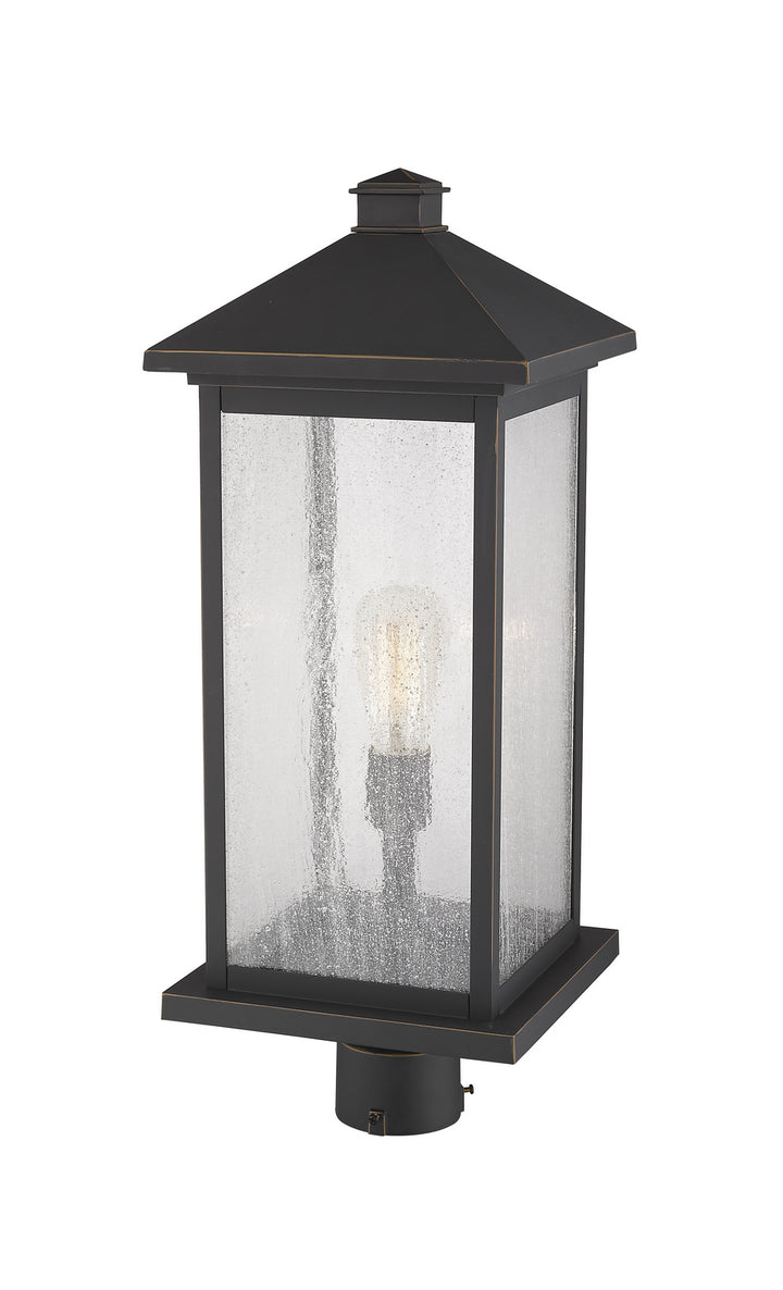 Z-Lite Canada - 531PHBXLR-ORB - One Light Outdoor Post Mount Fixture - Portland - Oil Rubbed Bronze