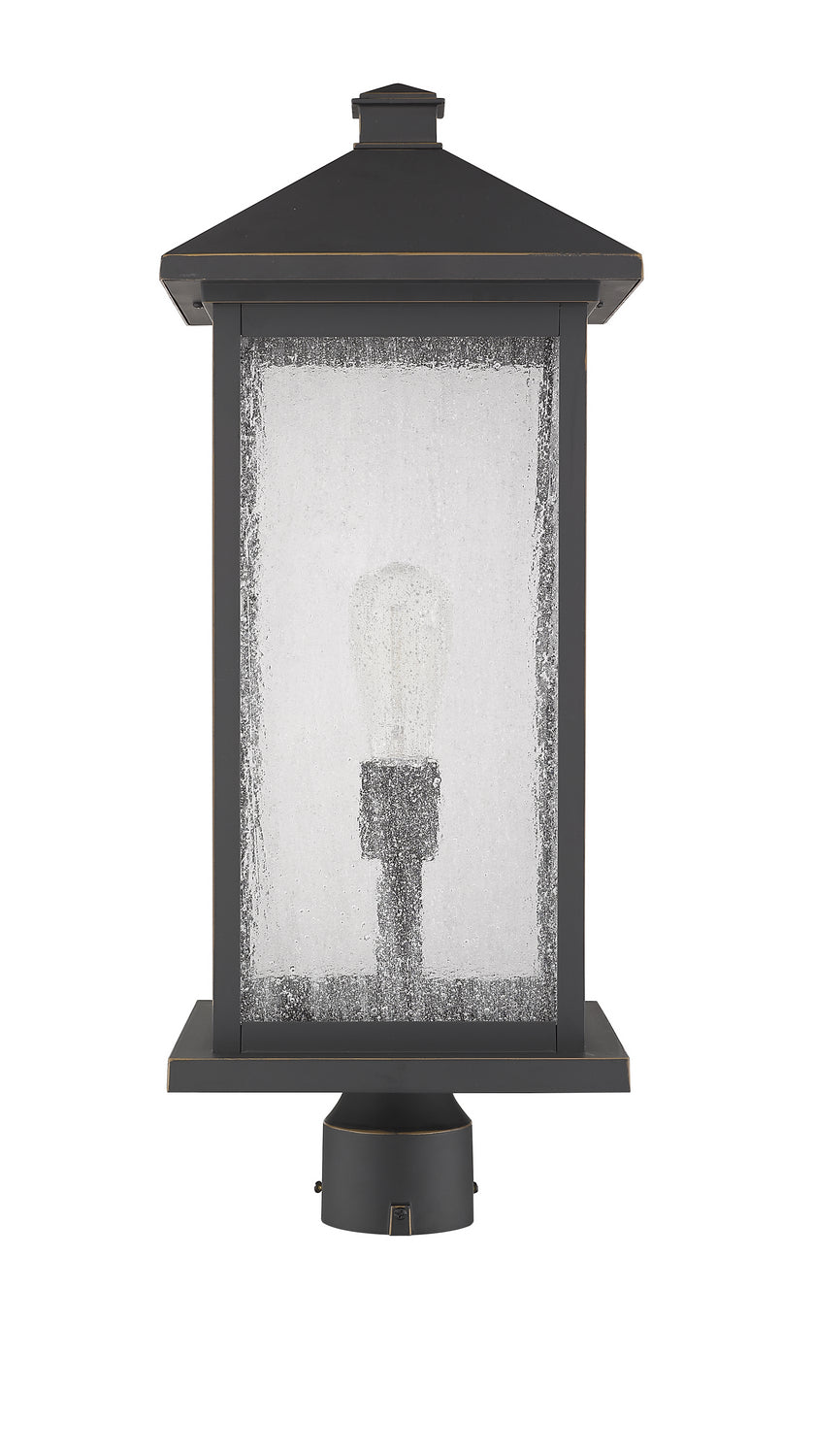 Z-Lite Canada - 531PHBXLR-ORB - One Light Outdoor Post Mount Fixture - Portland - Oil Rubbed Bronze
