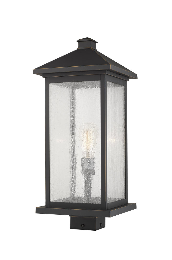 Z-Lite Canada - 531PHBXLS-ORB - One Light Outdoor Post Mount Fixture - Portland - Oil Rubbed Bronze