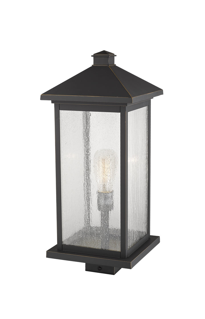 Z-Lite Canada - 531PHBXLS-ORB - One Light Outdoor Post Mount Fixture - Portland - Oil Rubbed Bronze