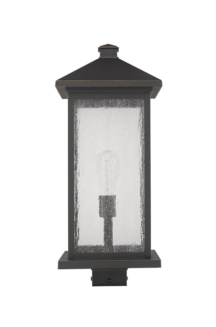 Z-Lite Canada - 531PHBXLS-ORB - One Light Outdoor Post Mount Fixture - Portland - Oil Rubbed Bronze