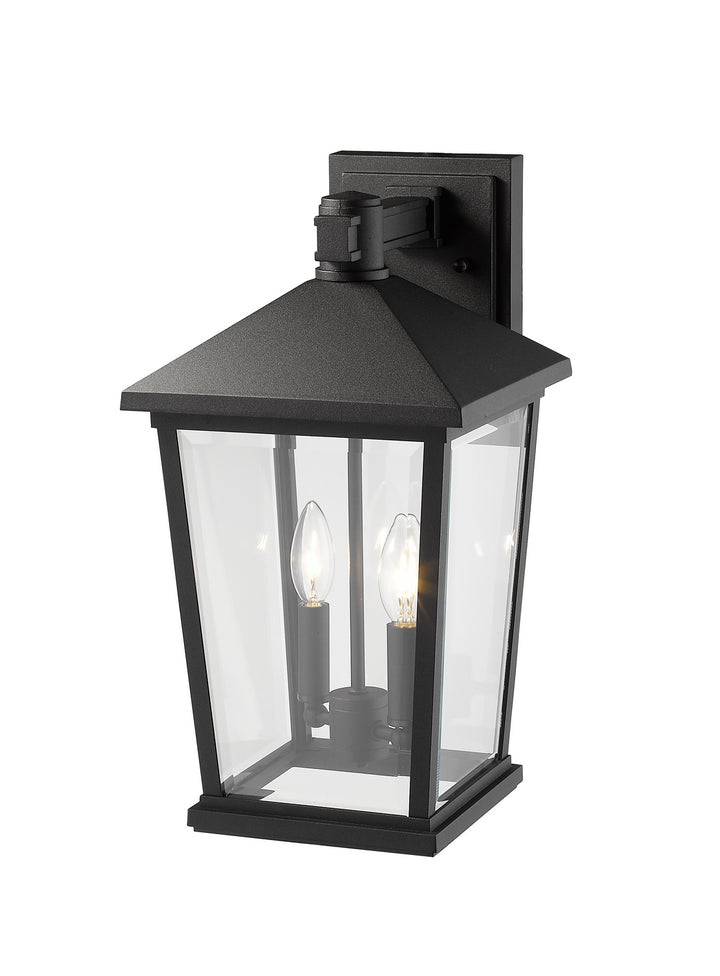 Z-Lite Canada - 568B-BK - Two Light Outdoor Wall Sconce - Beacon - Black