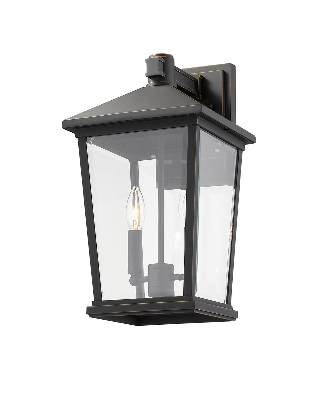 Z-Lite Canada - 568B-ORB - Two Light Outdoor Wall Sconce - Beacon - Oil Rubbed Bronze