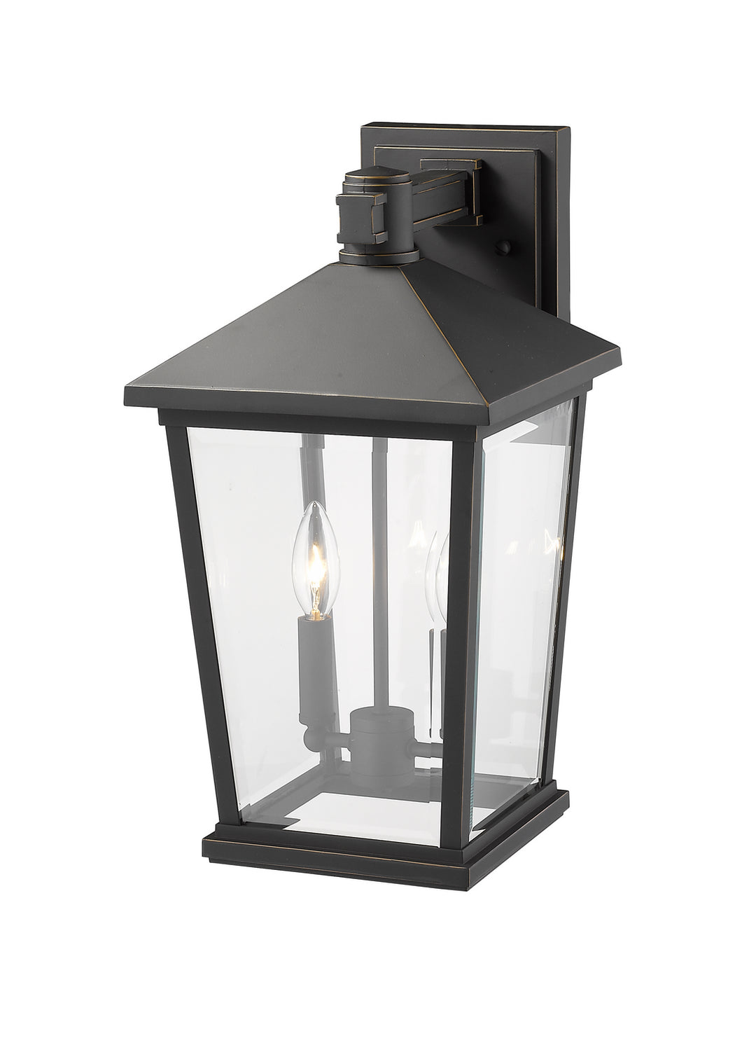 Z-Lite Canada - 568B-ORB - Two Light Outdoor Wall Sconce - Beacon - Oil Rubbed Bronze