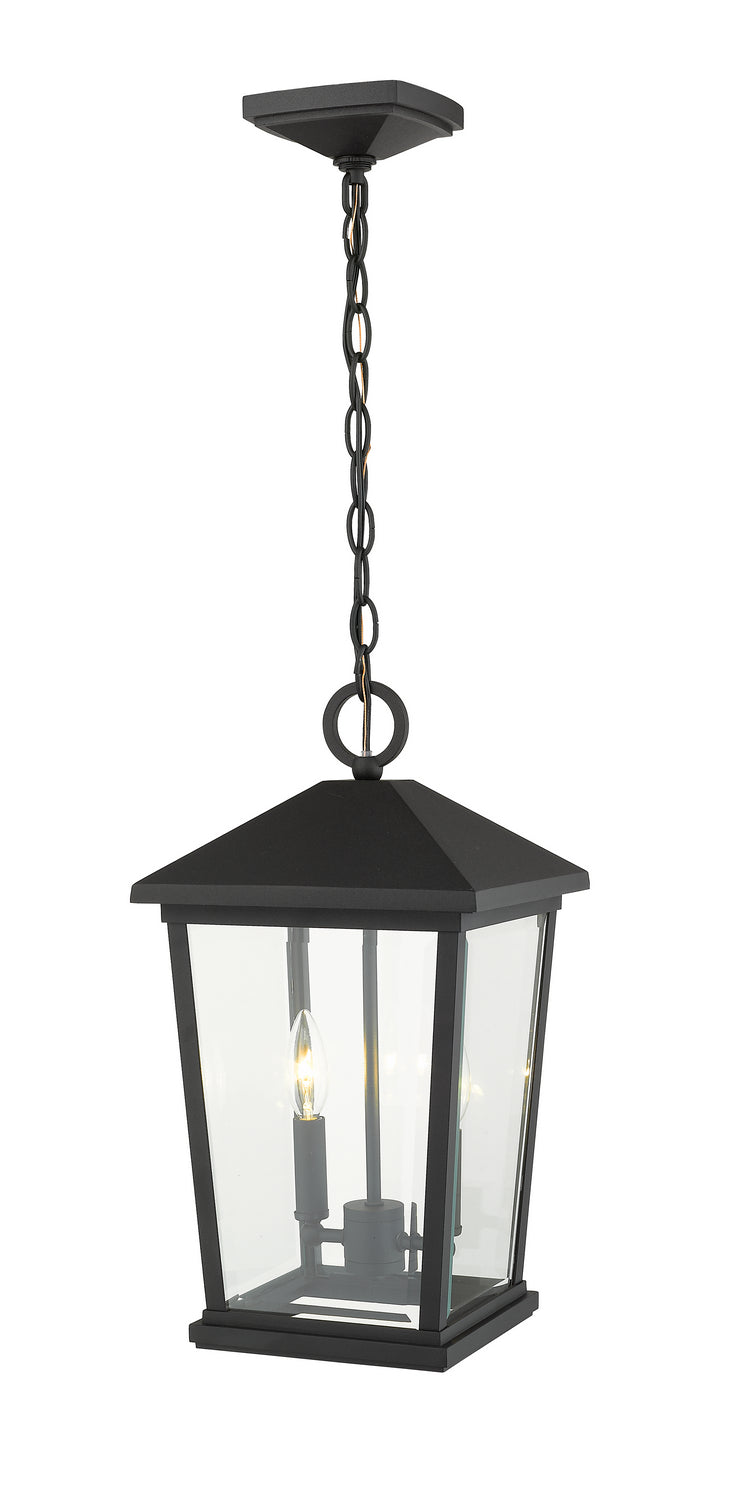 Z-Lite Canada - 568CHB-BK - Two Light Outdoor Chain Mount Ceiling Fixture - Beacon - Black