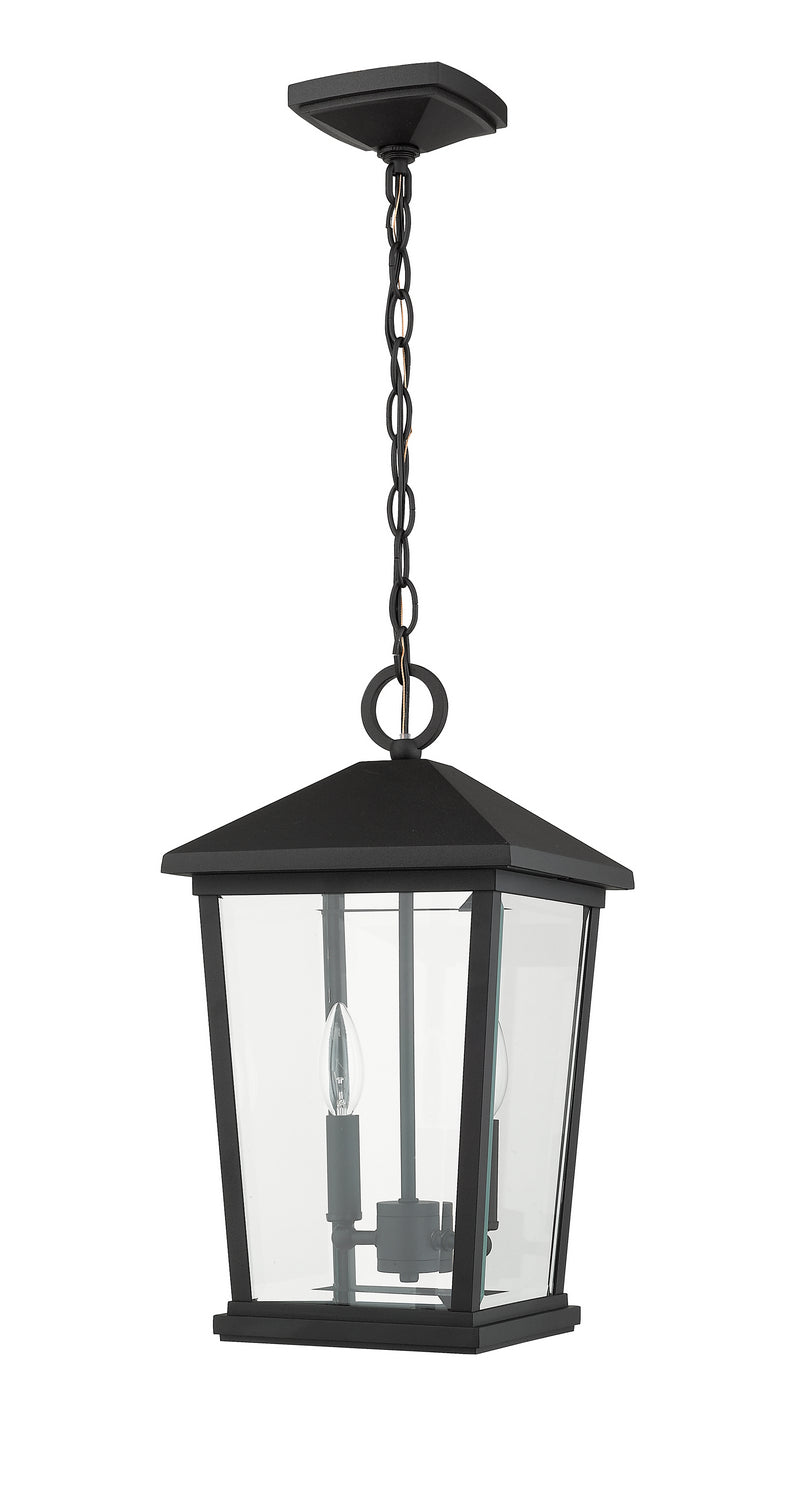 Z-Lite Canada - 568CHB-BK - Two Light Outdoor Chain Mount Ceiling Fixture - Beacon - Black