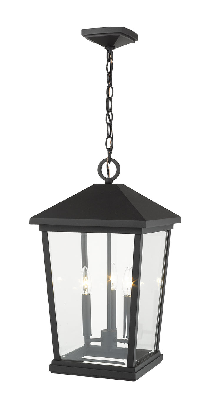 Z-Lite Canada - 568CHXL-BK - Three Light Outdoor Chain Mount Ceiling Fixture - Beacon - Black
