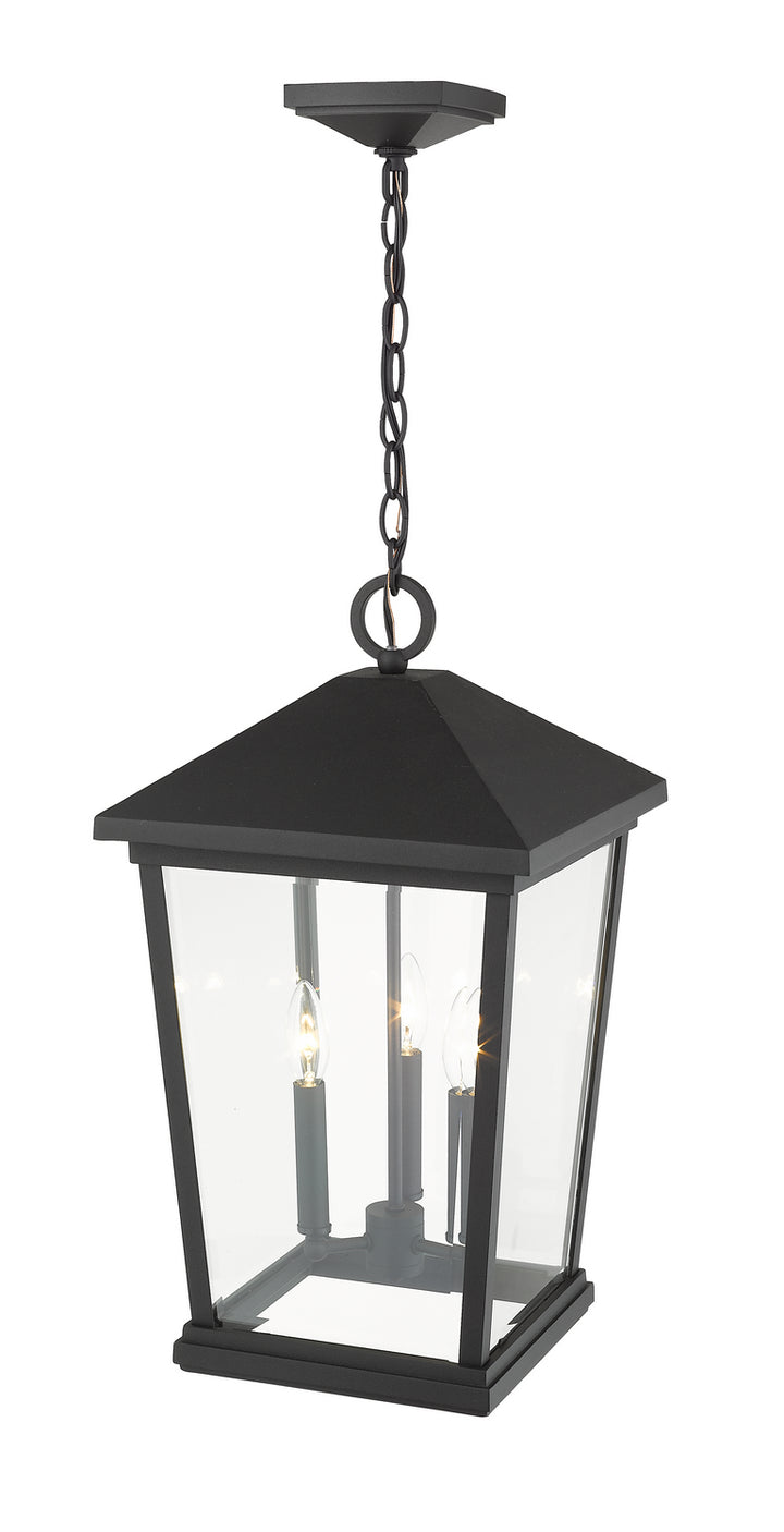 Z-Lite Canada - 568CHXL-BK - Three Light Outdoor Chain Mount Ceiling Fixture - Beacon - Black