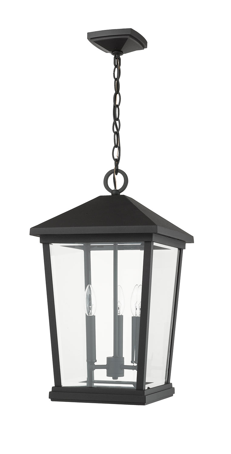 Z-Lite Canada - 568CHXL-BK - Three Light Outdoor Chain Mount Ceiling Fixture - Beacon - Black