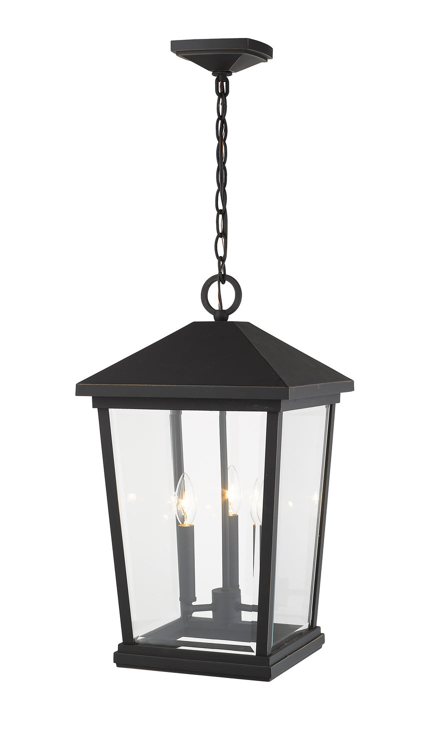 Z-Lite Canada - 568CHXL-ORB - Three Light Outdoor Chain Mount Ceiling Fixture - Beacon - Oil Rubbed Bronze