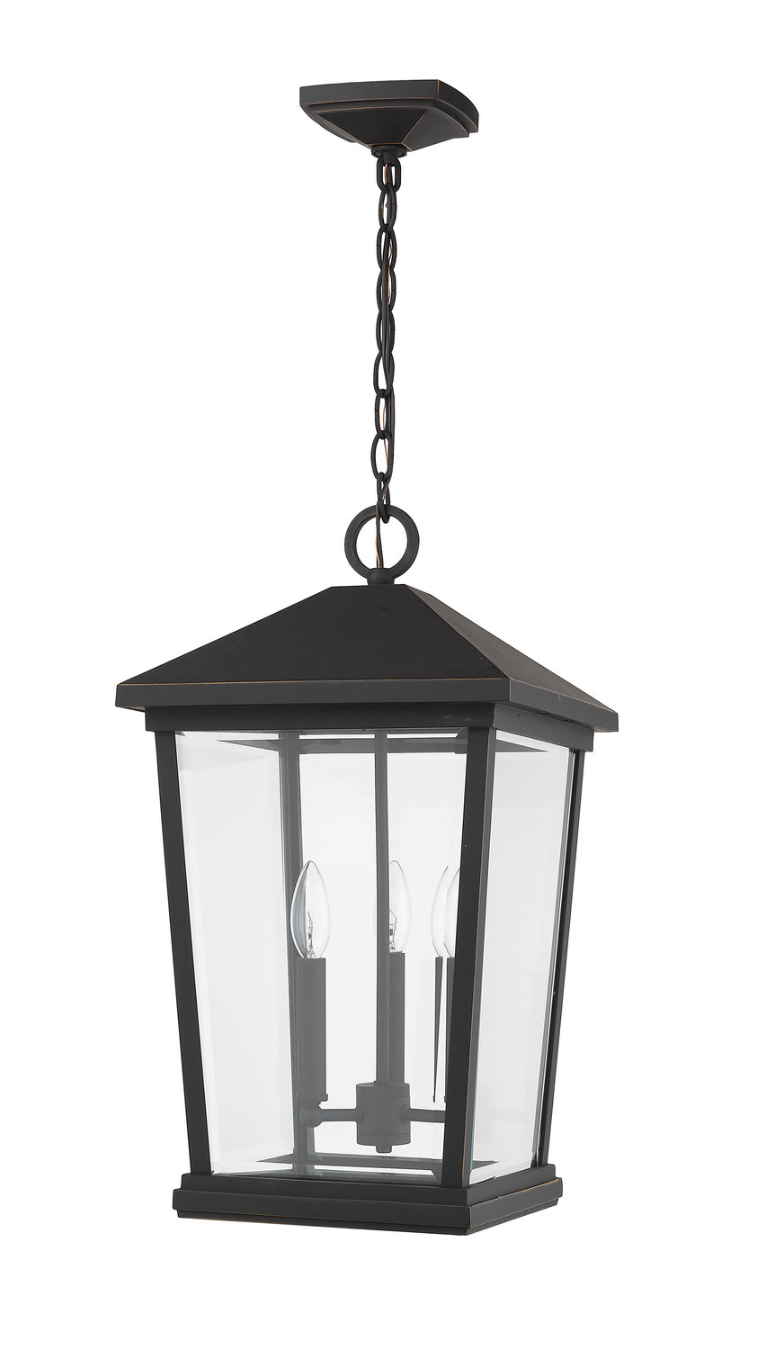 Z-Lite Canada - 568CHXL-ORB - Three Light Outdoor Chain Mount Ceiling Fixture - Beacon - Oil Rubbed Bronze