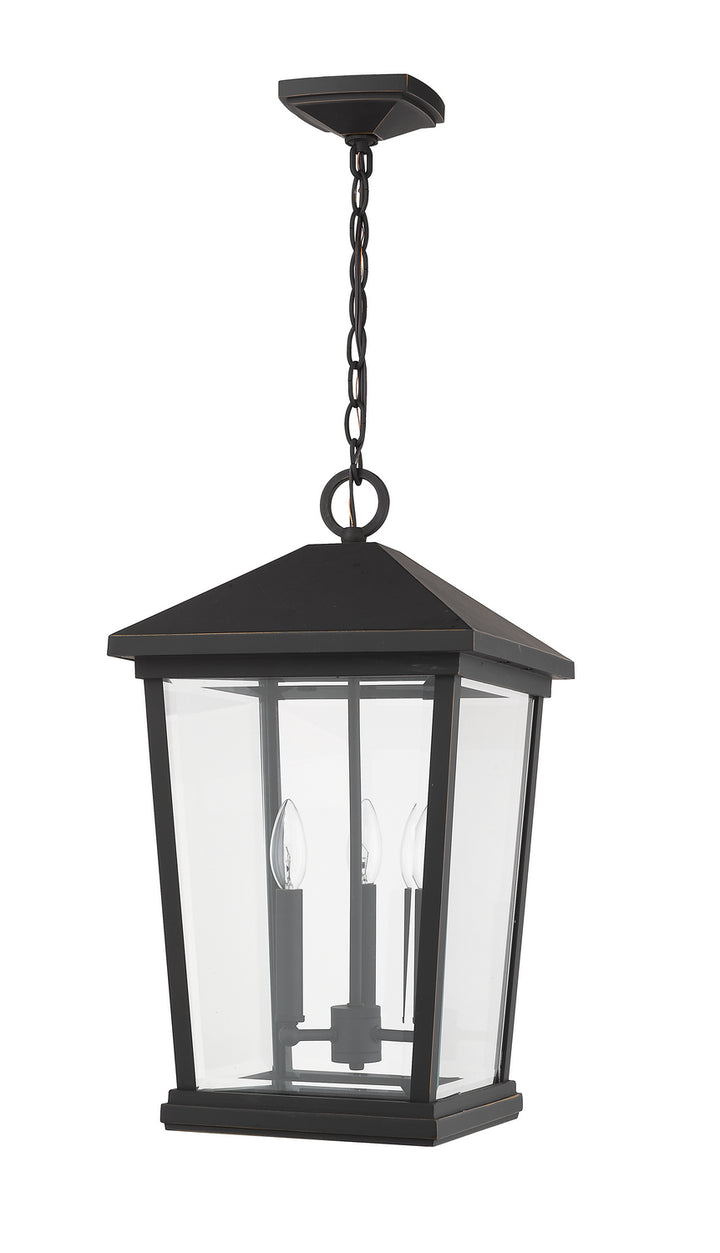 Z-Lite Canada - 568CHXL-ORB - Three Light Outdoor Chain Mount Ceiling Fixture - Beacon - Oil Rubbed Bronze