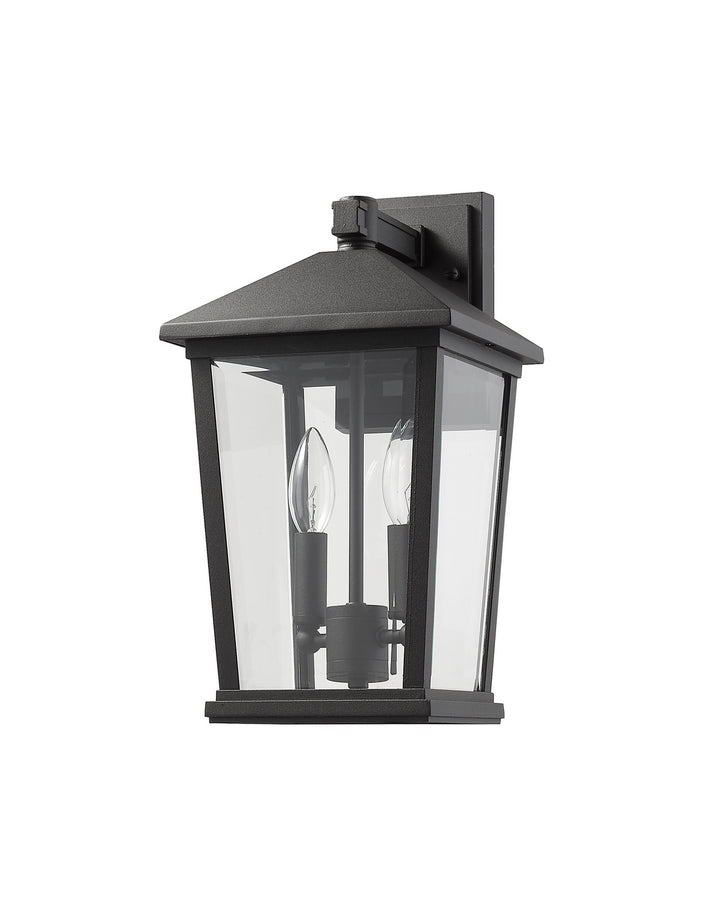 Z-Lite Canada - 568M-BK - Two Light Outdoor Wall Sconce - Beacon - Black
