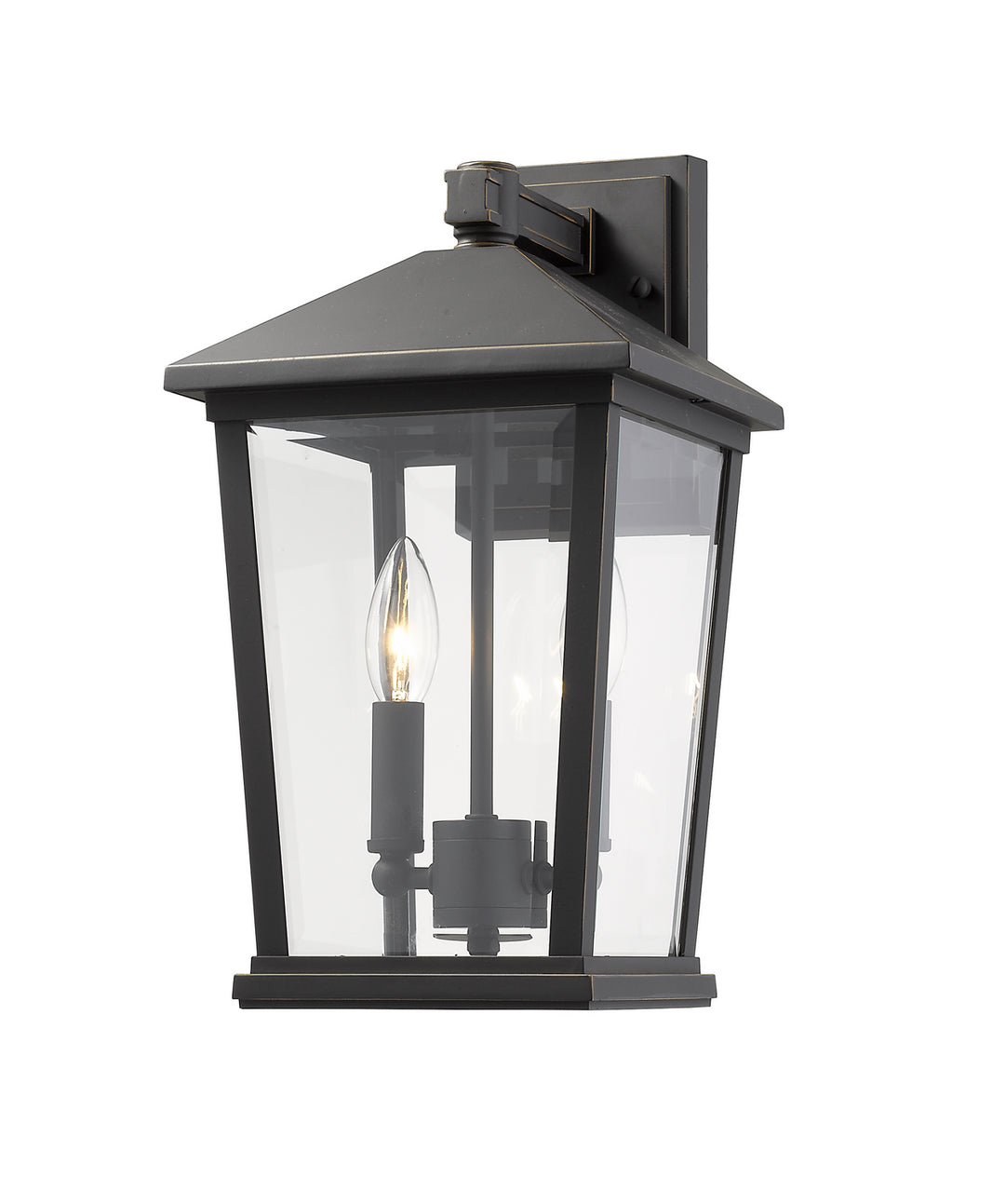 Z-Lite Canada - 568M-ORB - Two Light Outdoor Wall Sconce - Beacon - Oil Rubbed Bronze