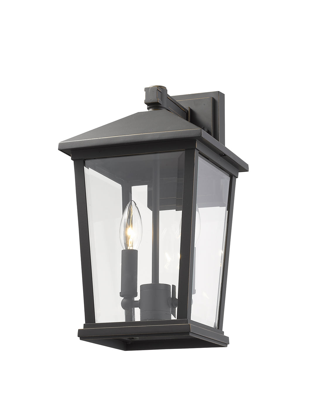 Z-Lite Canada - 568M-ORB - Two Light Outdoor Wall Sconce - Beacon - Oil Rubbed Bronze
