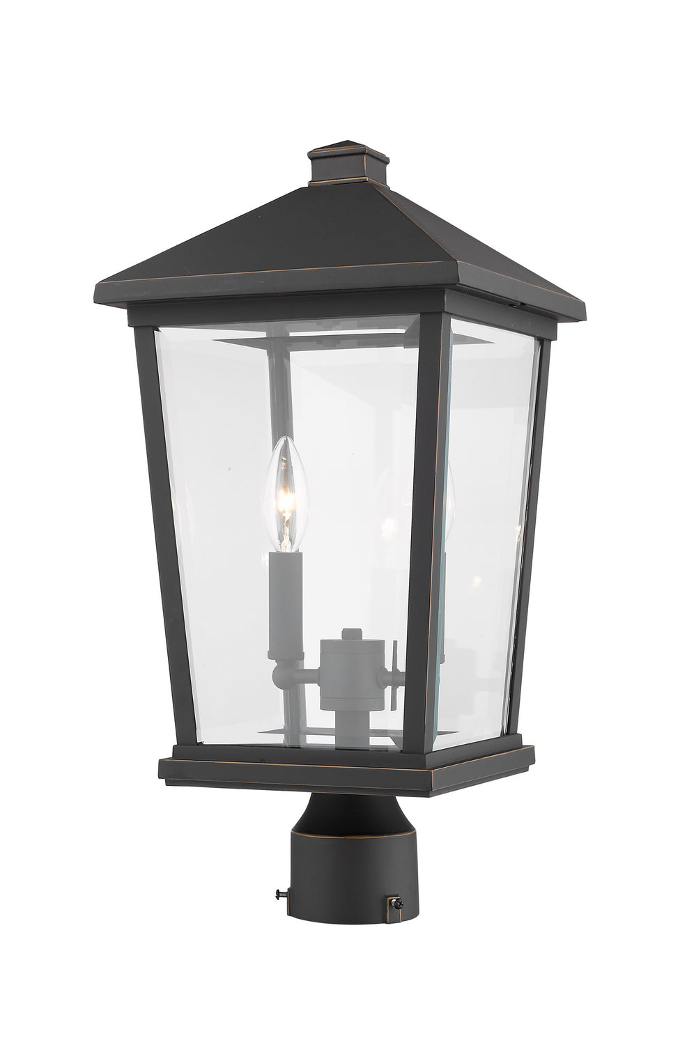 Z-Lite Canada - 568PHBR-ORB - Two Light Outdoor Post Mount Fixture - Beacon - Oil Rubbed Bronze