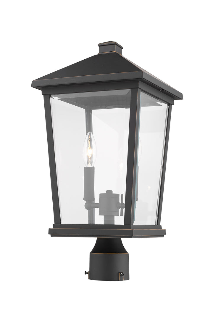 Z-Lite Canada - 568PHBR-ORB - Two Light Outdoor Post Mount Fixture - Beacon - Oil Rubbed Bronze