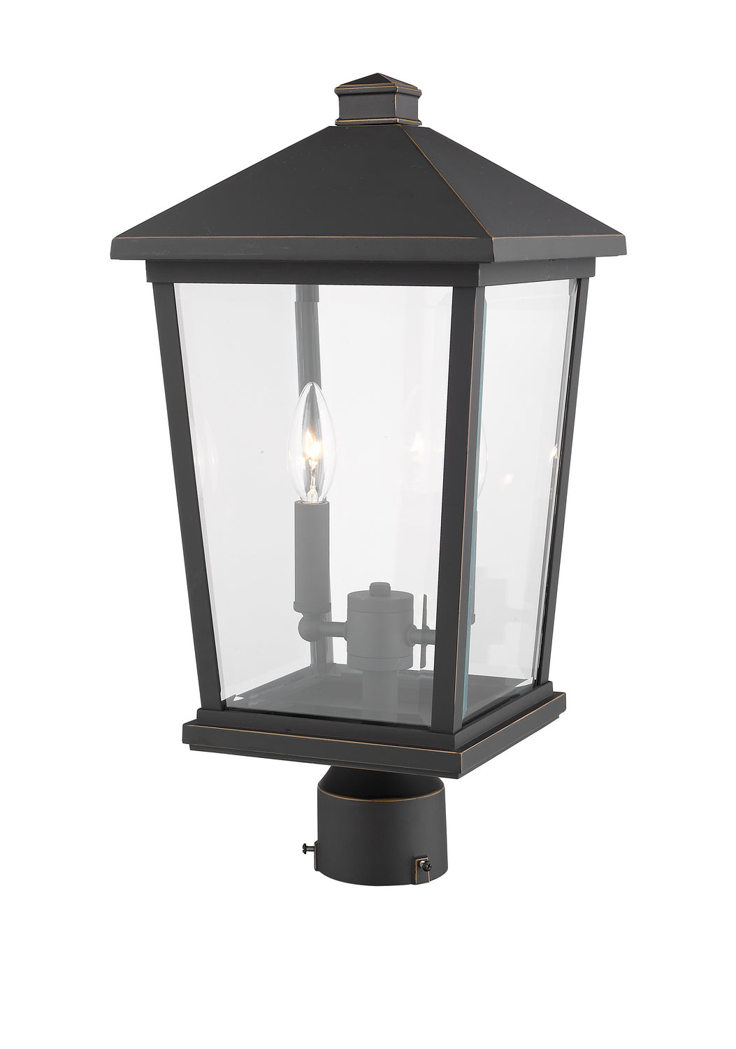 Z-Lite Canada - 568PHBR-ORB - Two Light Outdoor Post Mount Fixture - Beacon - Oil Rubbed Bronze
