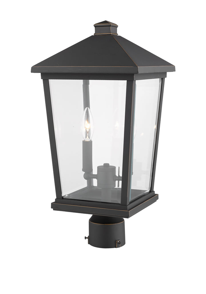 Z-Lite Canada - 568PHBR-ORB - Two Light Outdoor Post Mount Fixture - Beacon - Oil Rubbed Bronze