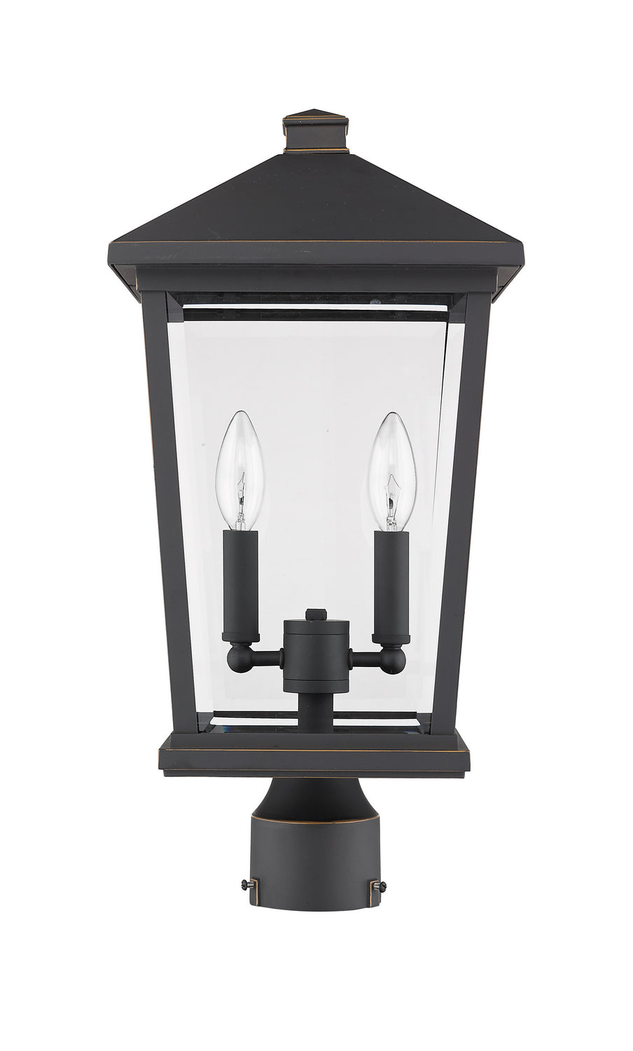 Z-Lite Canada - 568PHBR-ORB - Two Light Outdoor Post Mount Fixture - Beacon - Oil Rubbed Bronze