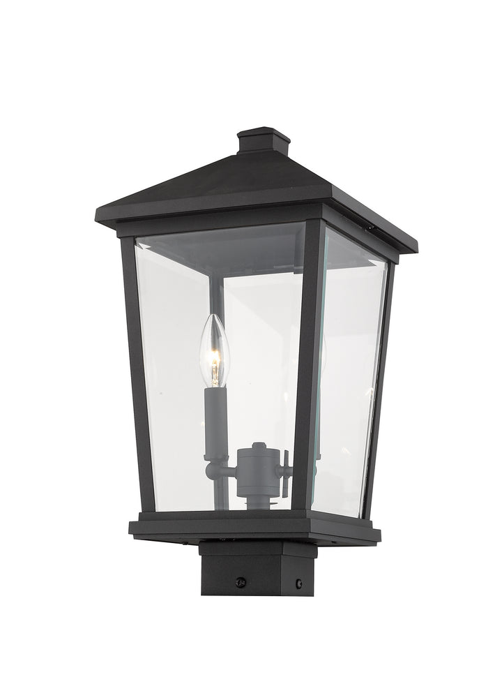 Z-Lite Canada - 568PHBS-BK - Two Light Outdoor Post Mount Fixture - Beacon - Black