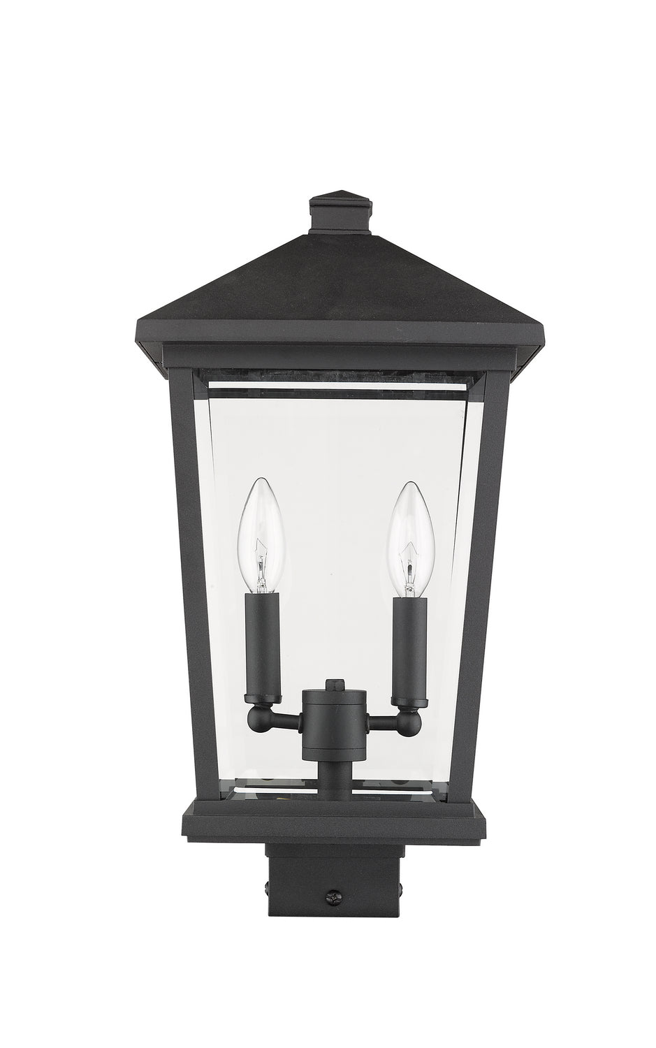 Z-Lite Canada - 568PHBS-BK - Two Light Outdoor Post Mount Fixture - Beacon - Black