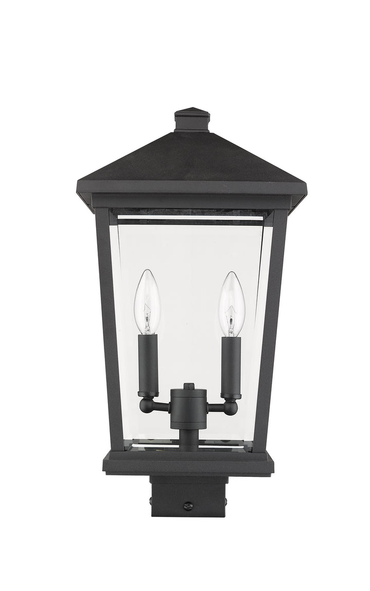 Z-Lite Canada - 568PHBS-BK - Two Light Outdoor Post Mount Fixture - Beacon - Black