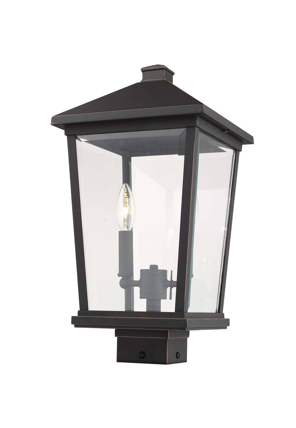 Z-Lite Canada - 568PHBS-ORB - Two Light Outdoor Post Mount Fixture - Beacon - Oil Rubbed Bronze