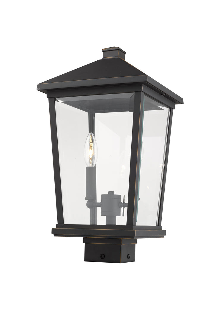 Z-Lite Canada - 568PHBS-ORB - Two Light Outdoor Post Mount Fixture - Beacon - Oil Rubbed Bronze