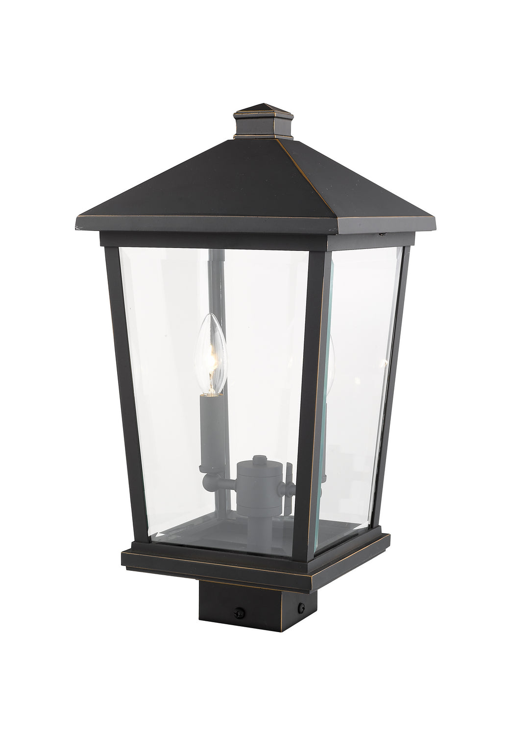 Z-Lite Canada - 568PHBS-ORB - Two Light Outdoor Post Mount Fixture - Beacon - Oil Rubbed Bronze
