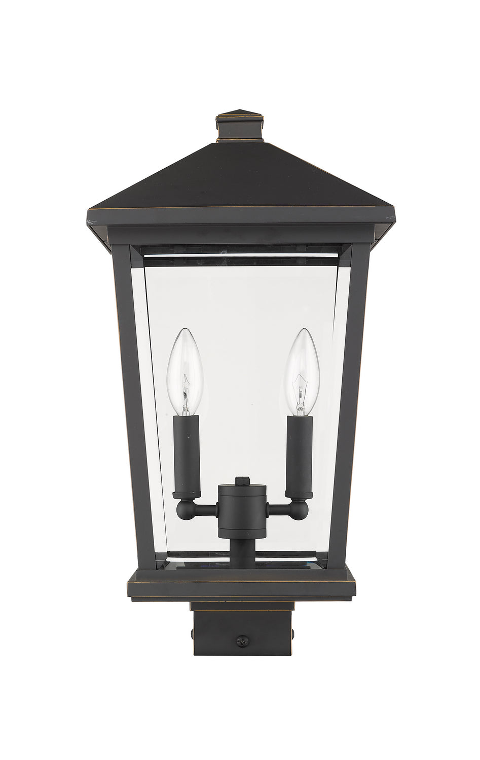 Z-Lite Canada - 568PHBS-ORB - Two Light Outdoor Post Mount Fixture - Beacon - Oil Rubbed Bronze