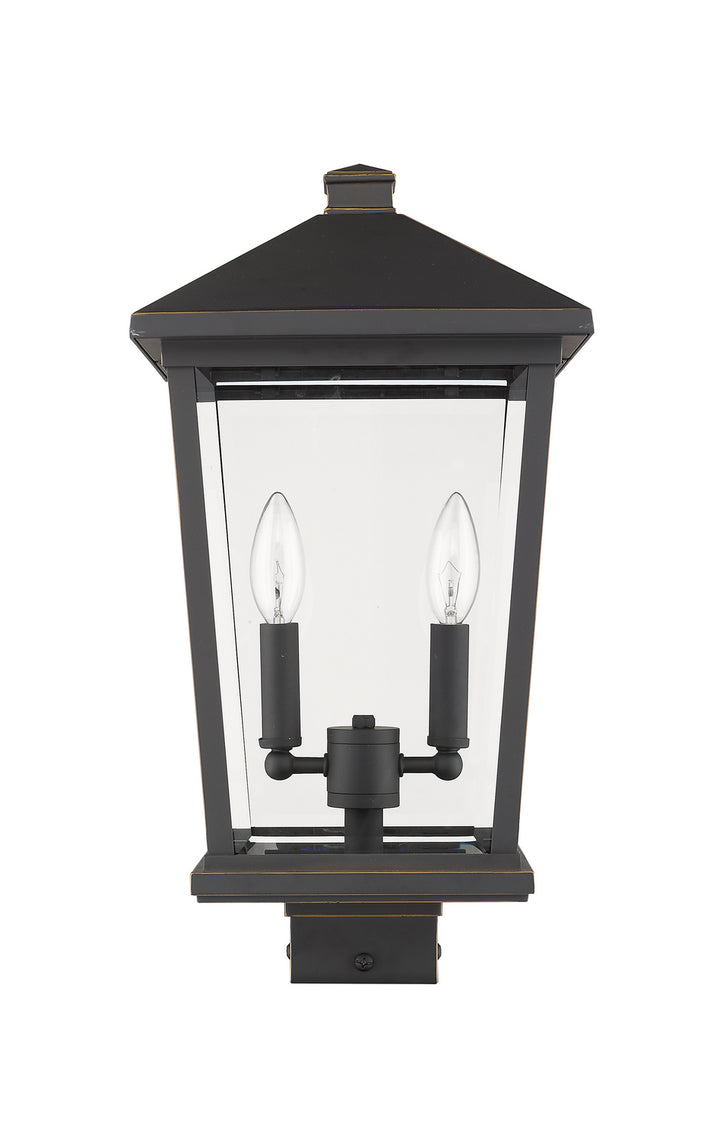 Z-Lite Canada - 568PHBS-ORB - Two Light Outdoor Post Mount Fixture - Beacon - Oil Rubbed Bronze