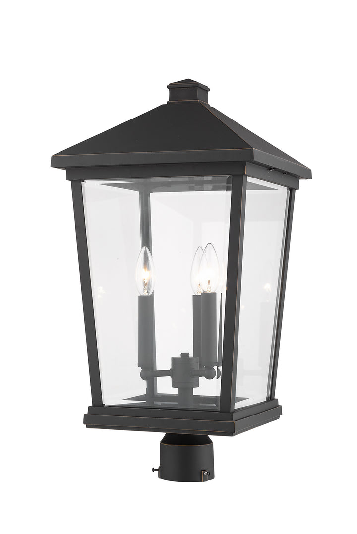 Z-Lite Canada - 568PHXLR-ORB - Three Light Outdoor Post Mount Fixture - Beacon - Oil Rubbed Bronze