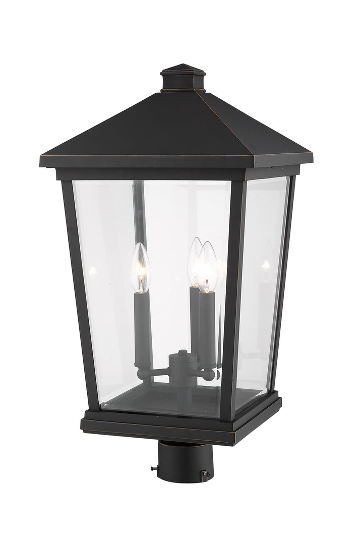Z-Lite Canada - 568PHXLR-ORB - Three Light Outdoor Post Mount Fixture - Beacon - Oil Rubbed Bronze