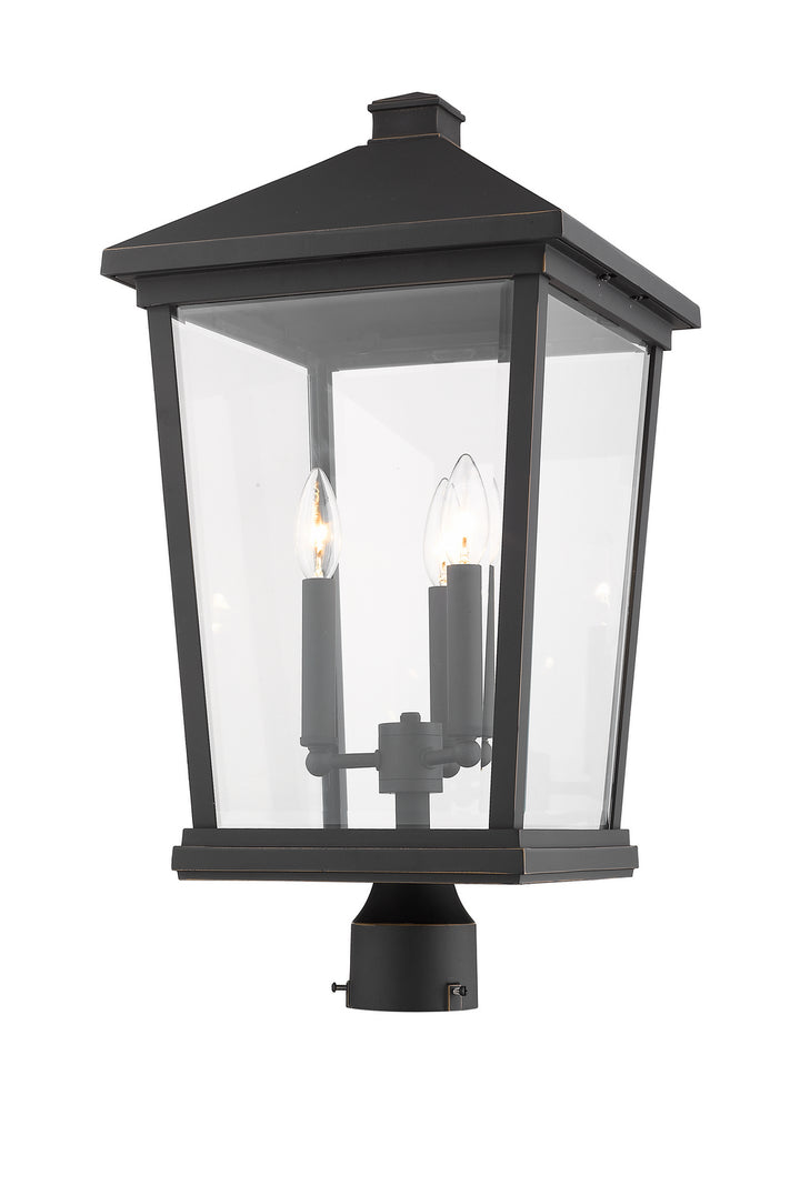 Z-Lite Canada - 568PHXLR-ORB - Three Light Outdoor Post Mount Fixture - Beacon - Oil Rubbed Bronze