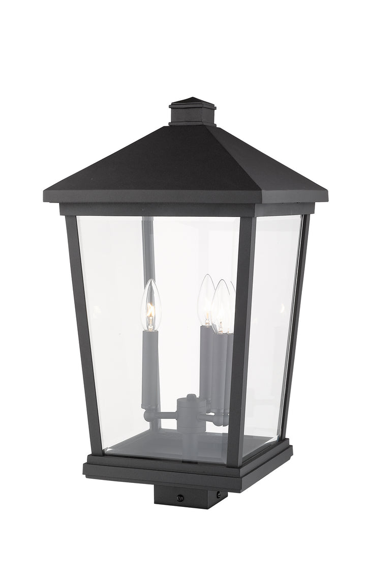 Z-Lite Canada - 568PHXLS-BK - Three Light Outdoor Post Mount Fixture - Beacon - Black