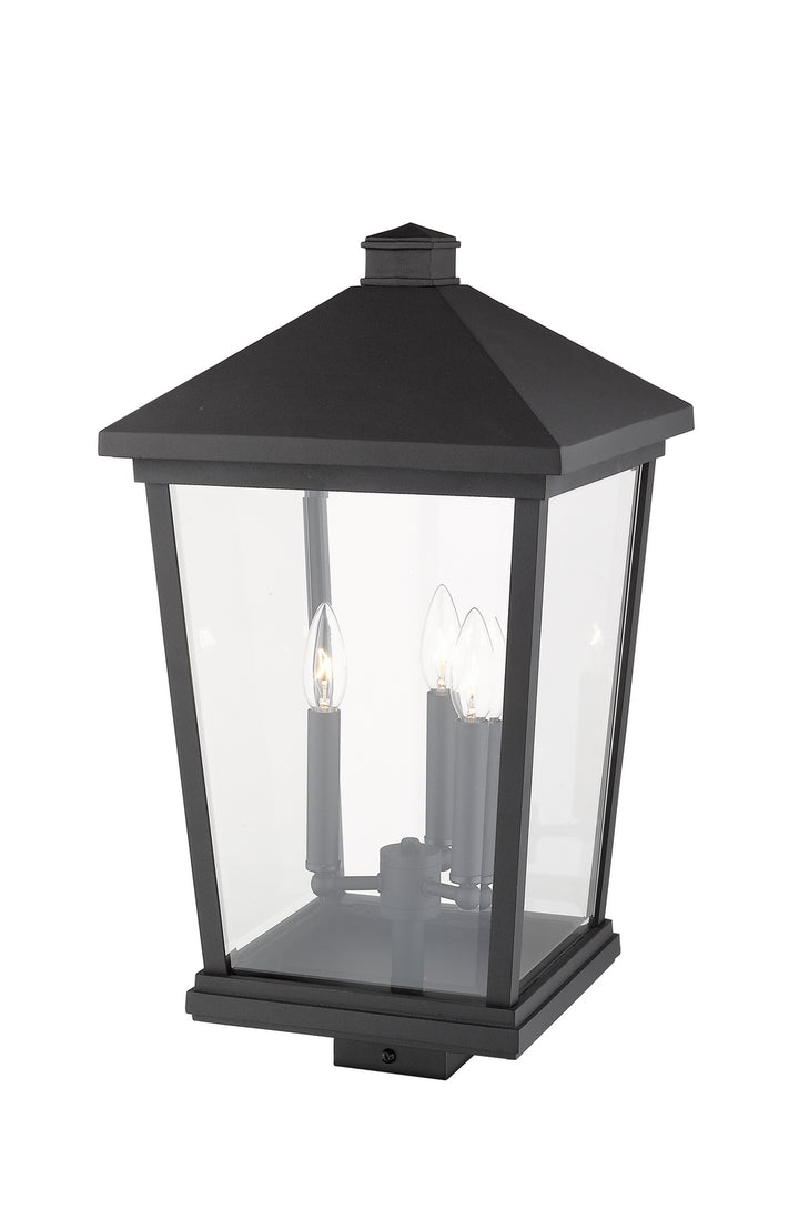 Z-Lite Canada - 568PHXLS-BK - Three Light Outdoor Post Mount Fixture - Beacon - Black