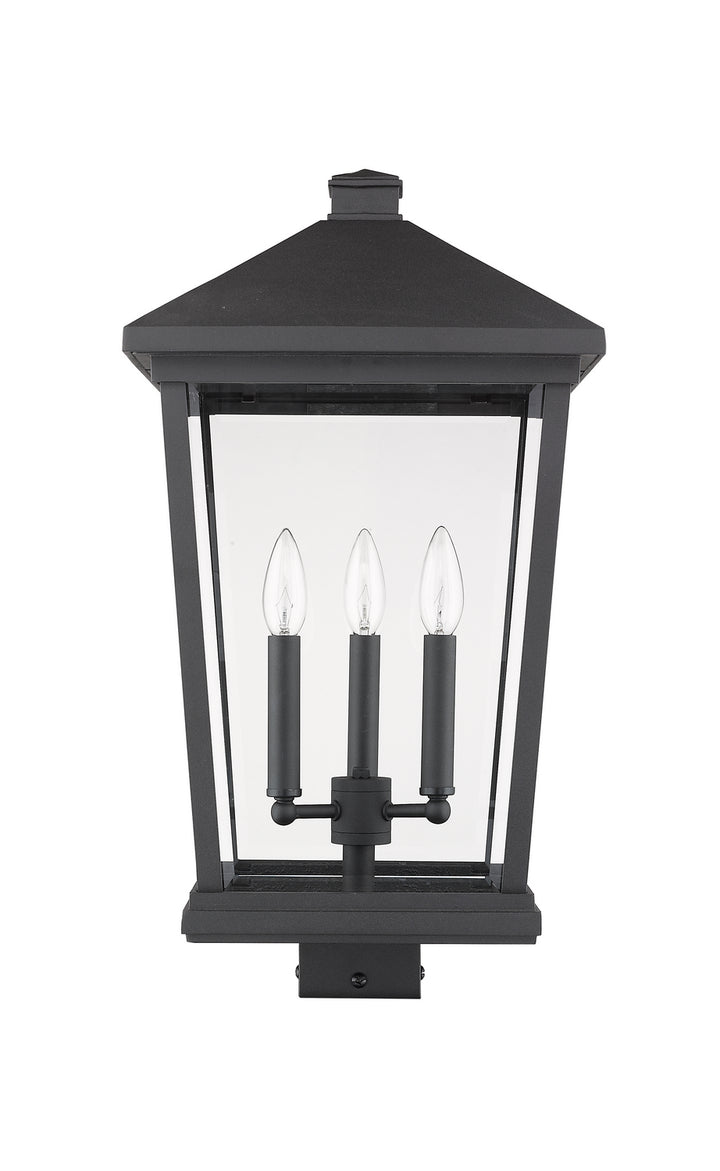 Z-Lite Canada - 568PHXLS-BK - Three Light Outdoor Post Mount Fixture - Beacon - Black