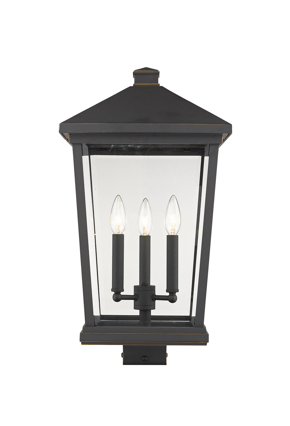 Z-Lite Canada - 568PHXLS-ORB - Three Light Outdoor Post Mount Fixture - Beacon - Oil Rubbed Bronze
